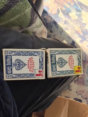 Playing Cards - Blue and White - Two Decks